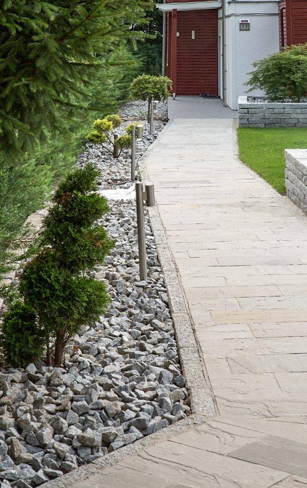 Steinweg aus Sandstein