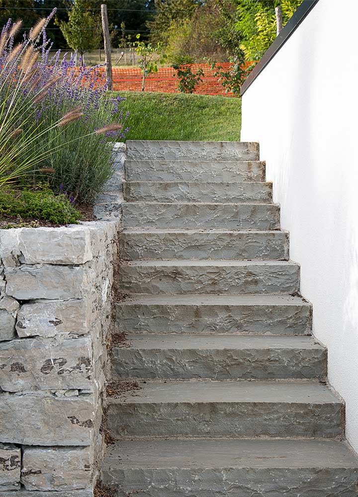 Stufen aus Granit