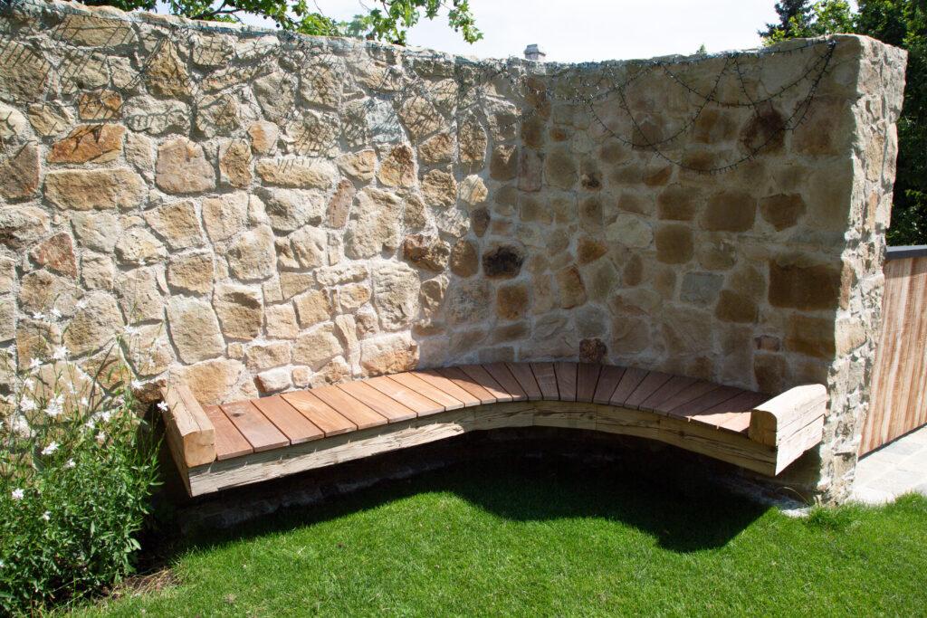 Garten-Steinwand von Zappe Pflasterungen