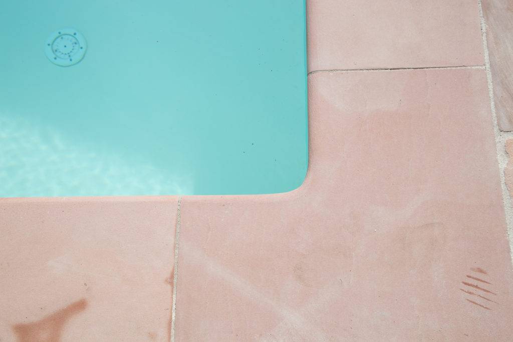 Nahaufnahme des Material Sandsteinplatten